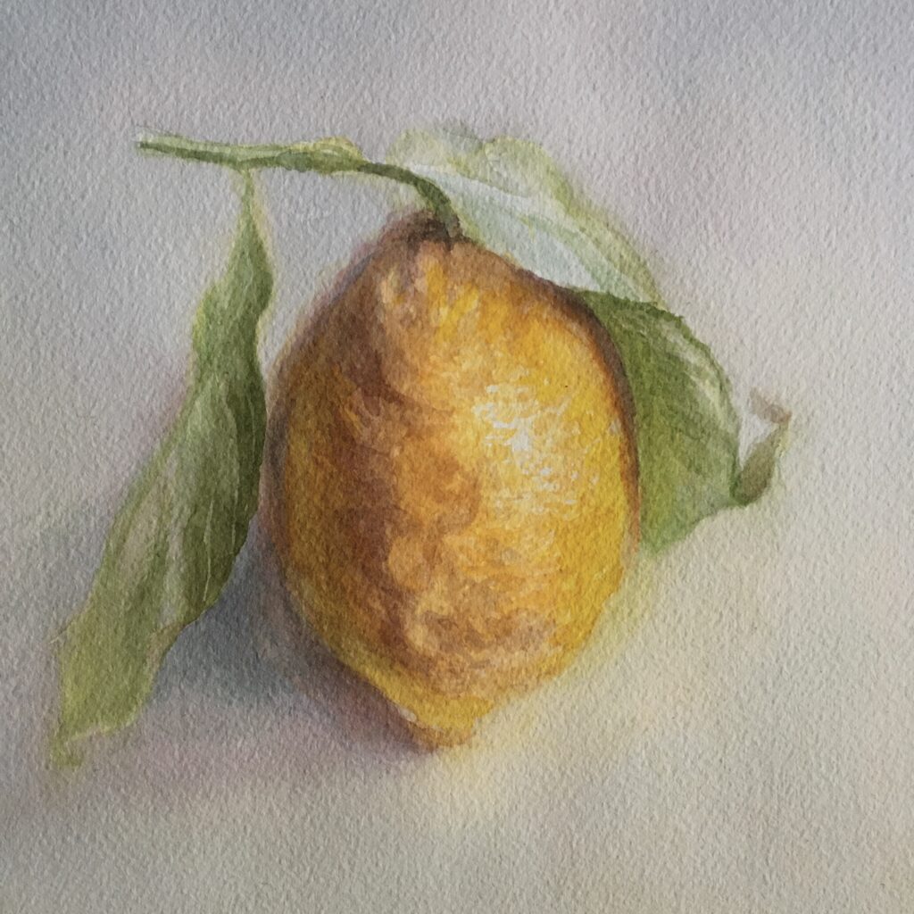 Aquarelle, 20×20 cm